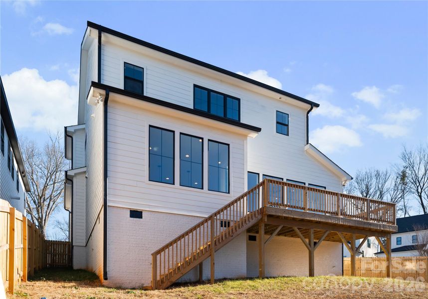 Exterior details and patio area of a home in , Charlotte (Image 27). Exterior details and patio area of a home in , Charlotte (Image 27).