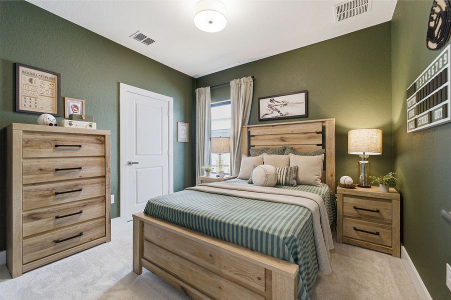 Furnished interior view inside a new home in Sunfield, Buda (Image 33).