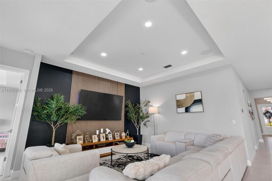 Furnished interior view inside a new home in , Port St. Lucie (Image 50).
