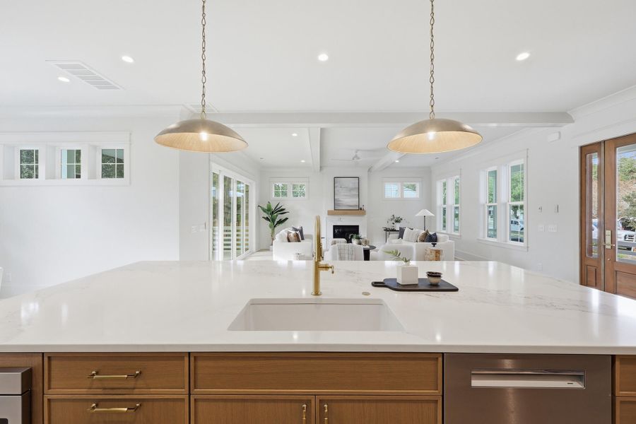 Furnished interior view inside a new home in , Mount Pleasant (Image 16).