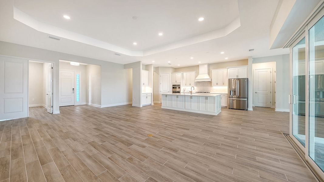 Spacious, unfurnished interior of a new home in Canoe Creek Real Estate and Homes for Sale in Parrish, FL - Neal Communities, Parrish (Image 21).