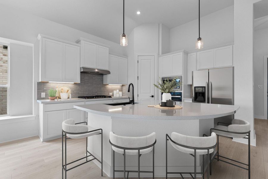 Light & Bright Kitchen - Virtually Staged