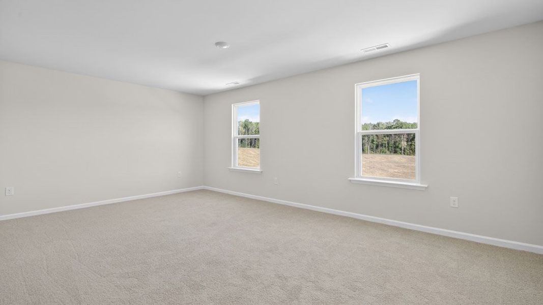 Spacious, unfurnished interior of a new home in Swift Creek Farm, Clayton (Image 20). Spacious, unfurnished interior of a new home in Swift Creek Farm, Clayton (Image 20).