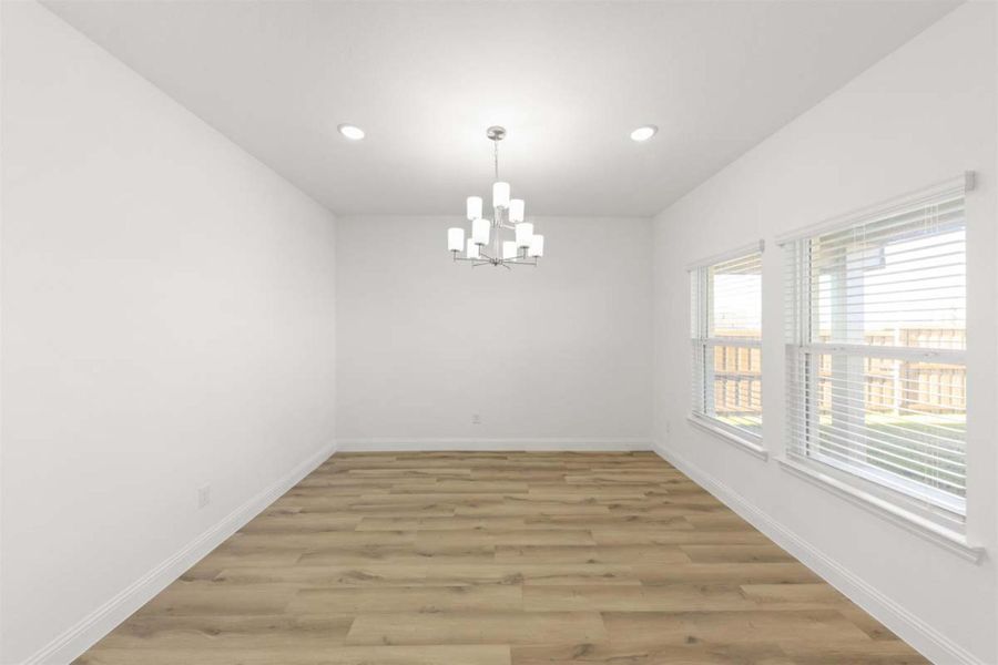 Spacious, unfurnished interior of a new home in River Ranch, Van Alstyne (Image 14). Spacious, unfurnished interior of a new home in River Ranch, Van Alstyne (Image 14).