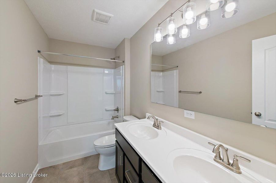 Furnished interior view inside a new home in Bridle Run, Louisville (Image 12). Furnished interior view inside a new home in Bridle Run, Louisville (Image 12).