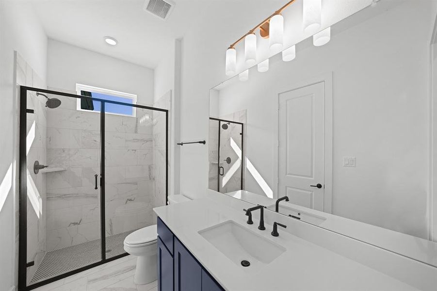 Furnished interior view inside a new home in King's Crossing - Phase 3, Parker (Image 14).