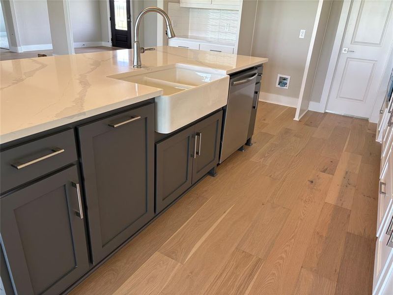 Furnished interior view inside a new home in , Van Alstyne (Image 10).
