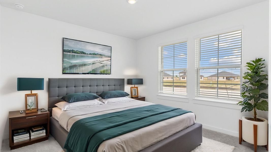 Furnished interior view inside a new home in Evergreen, Rosenberg (Image 4).