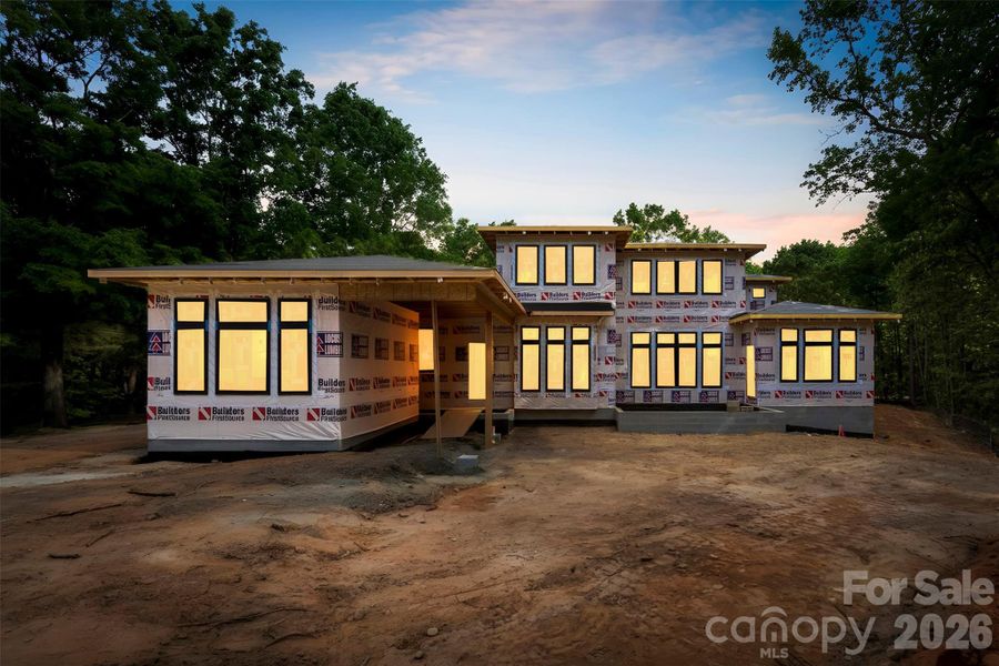 In-progress construction of a new home in , Charlotte, NC (Image 6).