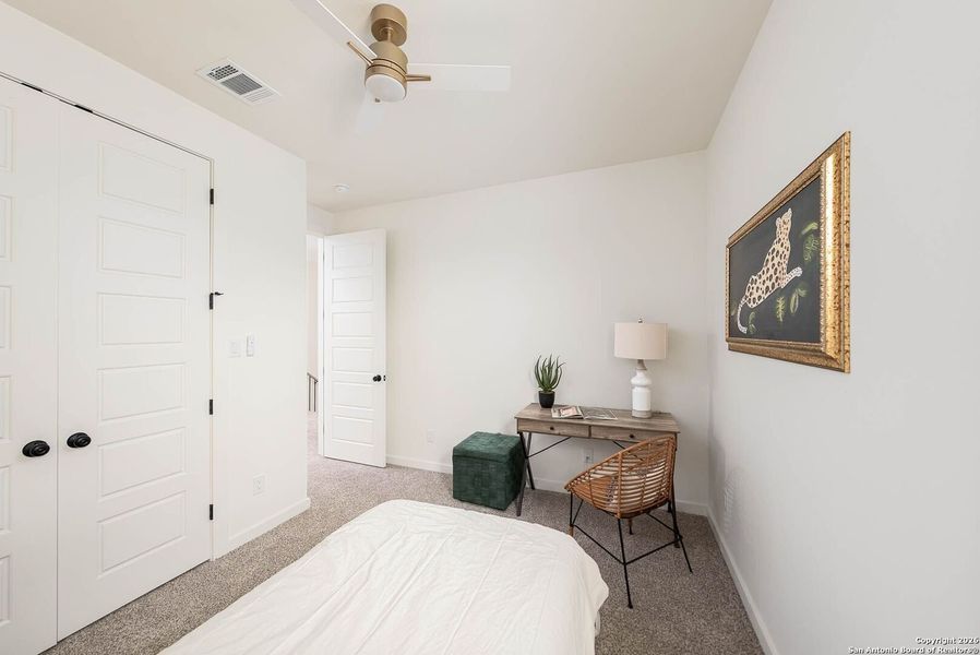 Furnished interior view inside a new home in , San Antonio (Image 16).