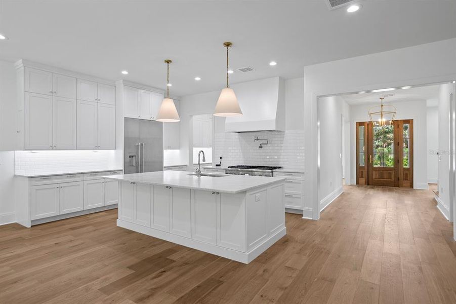 Furnished interior view inside a new home in , Tampa (Image 37). Furnished interior view inside a new home in , Tampa (Image 37).