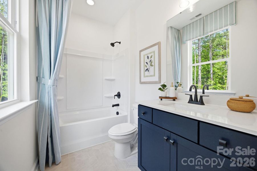 Furnished interior view inside a new home in Windgate, Mooresville (Image 4).
