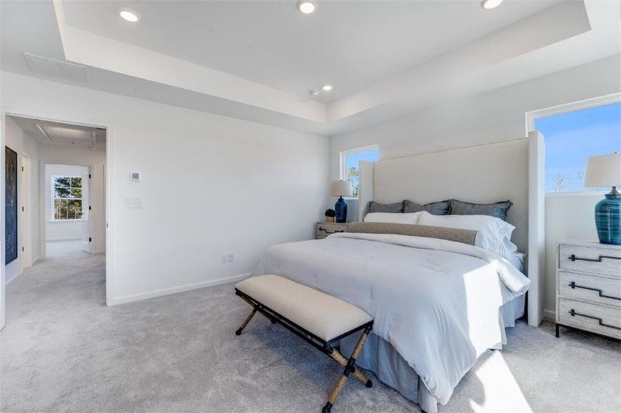 Furnished interior view inside a new home in Rosewood Farm, Lawrenceville (Image 6).