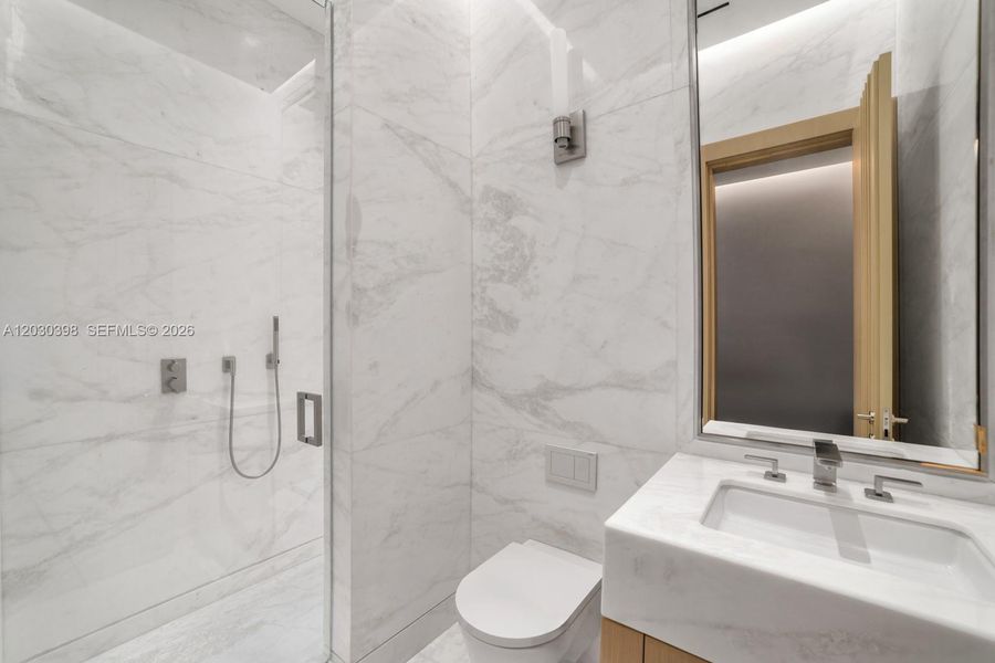 Furnished interior view inside a new home in , Miami Beach (Image 28).