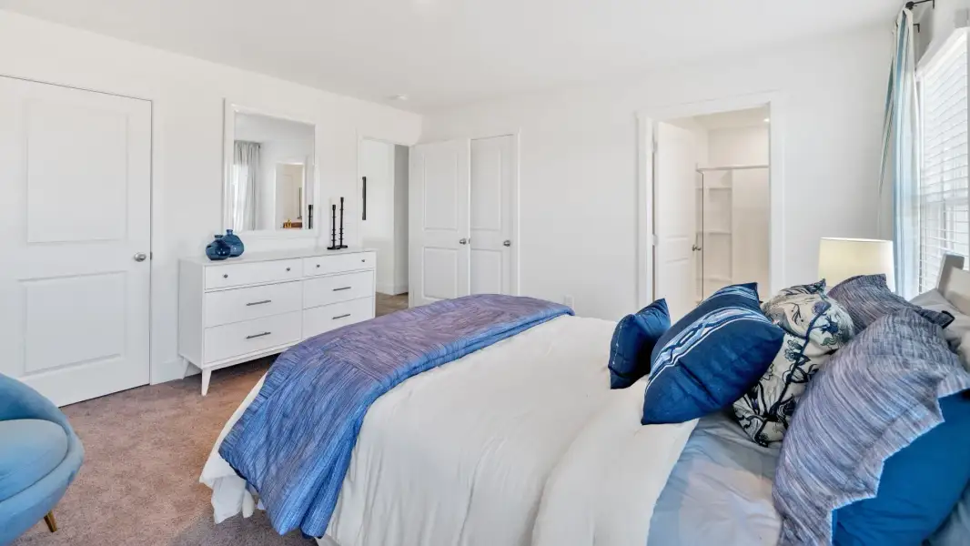 Furnished interior view inside a new home in Millstone Village, Morristown (Image 22).