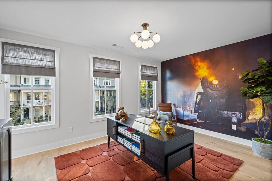 Representative furnished interior of a home built from the The Kennedy by JW Collection in Devin's Shire, Kennesaw (Image 32).