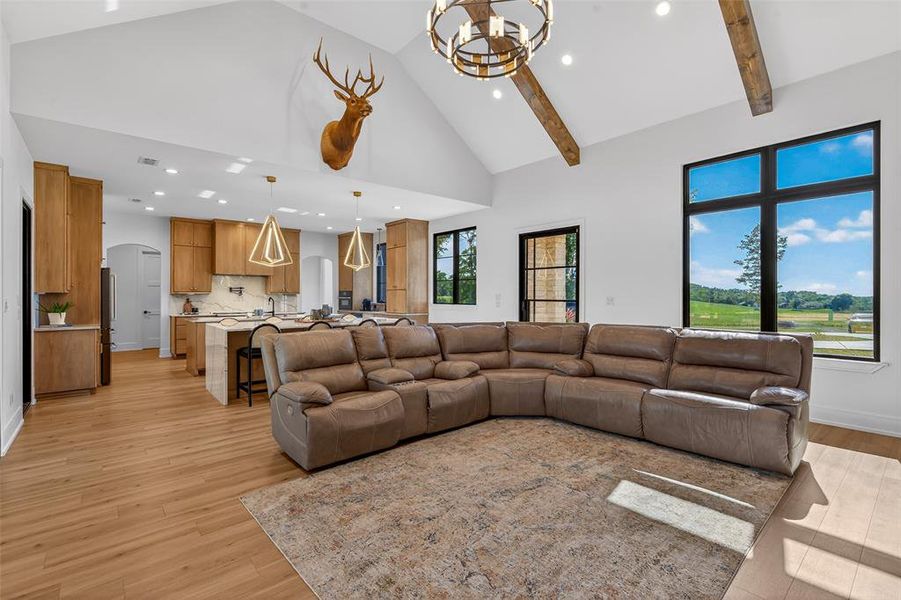 Furnished interior view inside a new home in , Hallsville (Image 4).