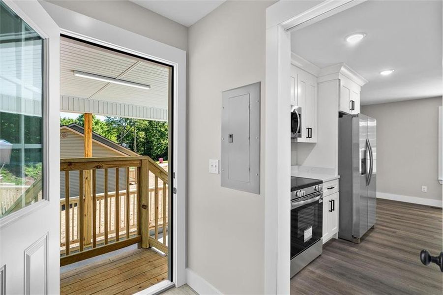 Furnished interior view inside a new home in , Calhoun (Image 15). Furnished interior view inside a new home in , Calhoun (Image 15).