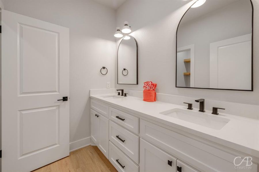 Furnished interior view inside a new home in , Abilene (Image 26).