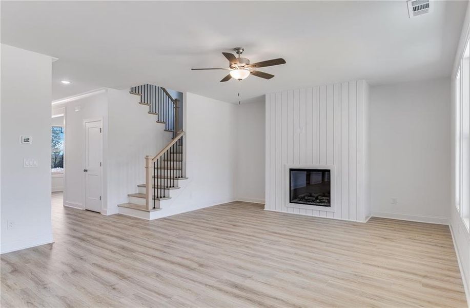 Spacious, unfurnished interior of a new home in , Buford (Image 28).