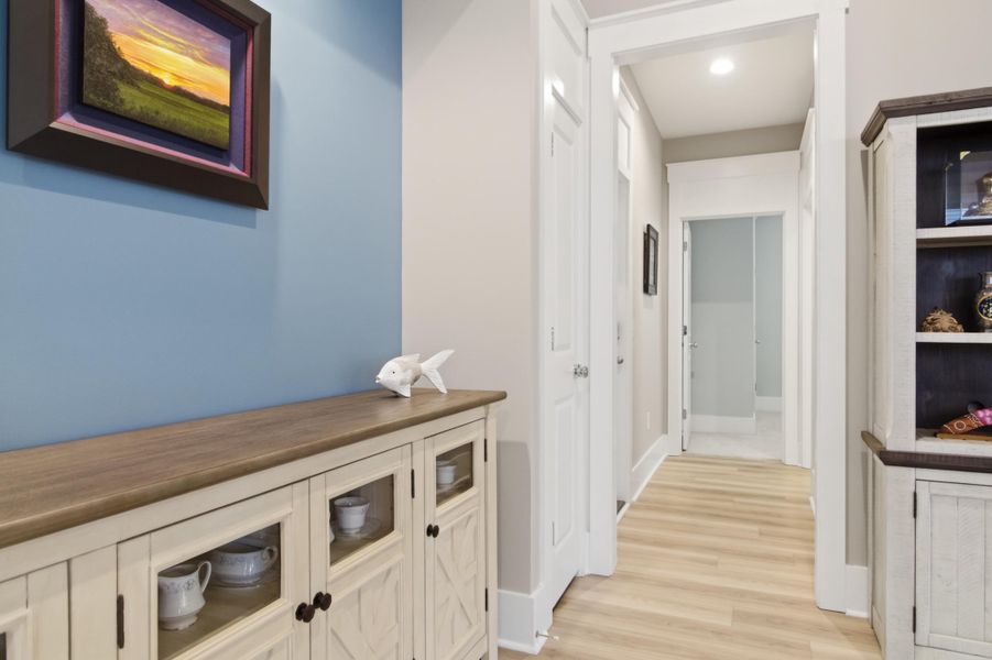 Furnished interior view inside a new home in Cresswind Charleston, Summerville (Image 45).