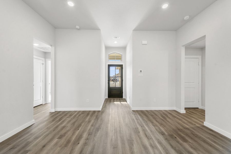 Representative unfurnished interior of a home built from the Cambria I by Cheldan Homes in Sunset Ridge, Keene (Image 69). Representative unfurnished interior of a home built from the Cambria I by Cheldan Homes in Sunset Ridge, Keene (Image 69).