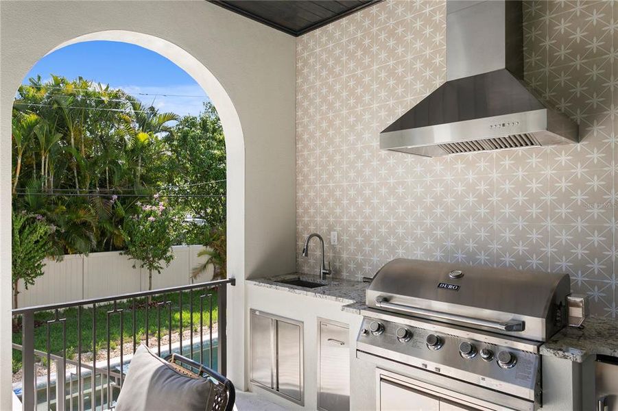 Exterior details and patio area of a home in , Tampa (Image 32). Exterior details and patio area of a home in , Tampa (Image 32).