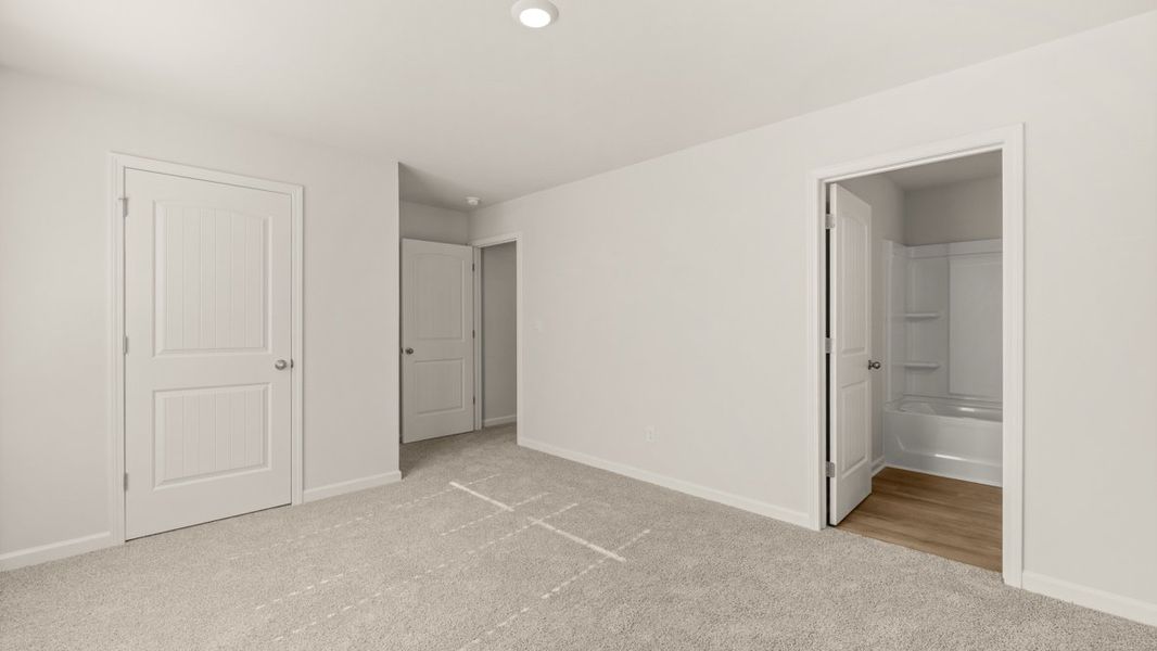Representative unfurnished interior of a home built from the Mansfield by D.R. Horton in Northwoods at Mirror Lake, Villa Rica (Image 30). Representative unfurnished interior of a home built from the Mansfield by D.R. Horton in Northwoods at Mirror Lake, Villa Rica (Image 30).