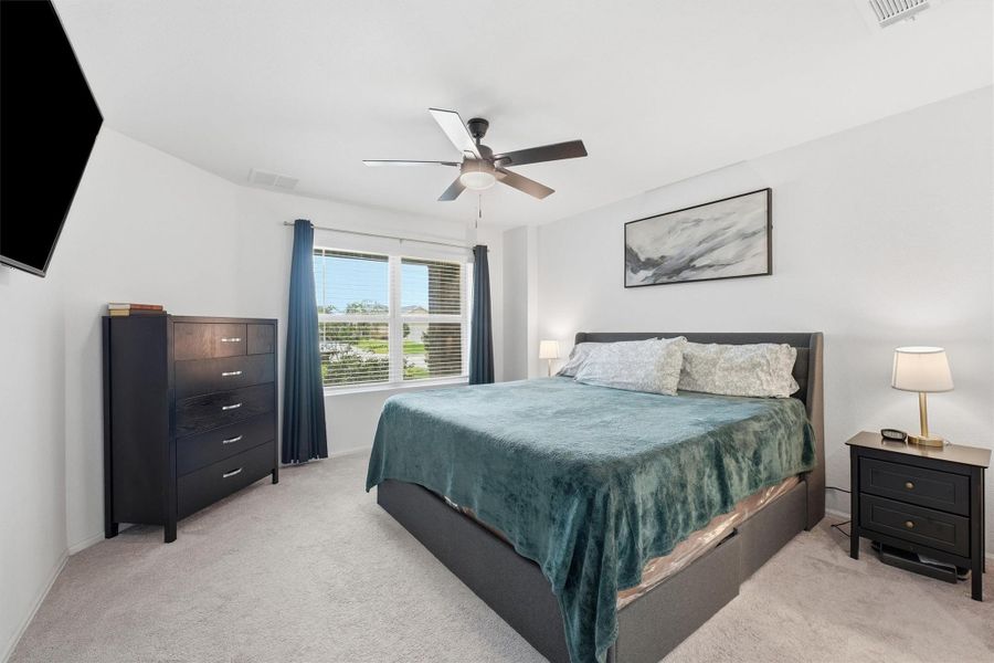 Furnished interior view inside a new home in Pinewood at Grand Texas, New Caney (Image 8).