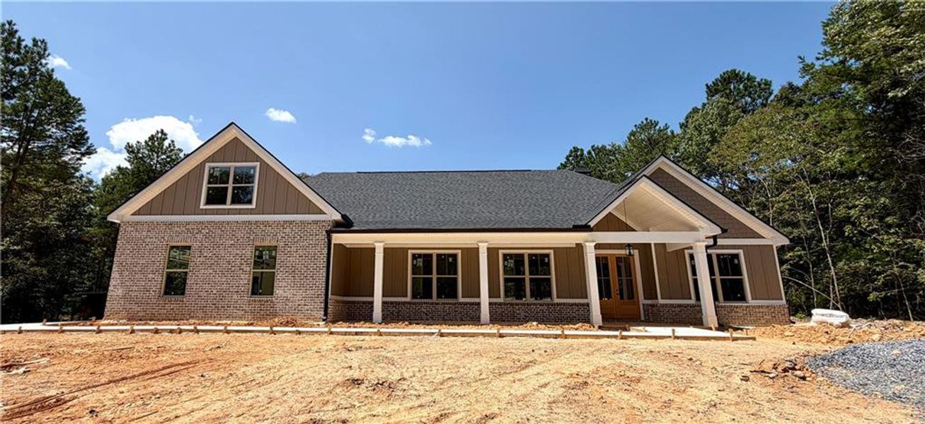 In-progress construction of a new home in , Dallas, GA (Image 9).