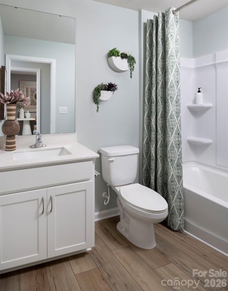 Furnished interior view inside a new home in , Charlotte (Image 13).