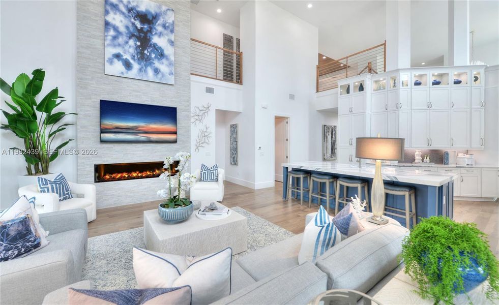 Furnished interior view inside a new home in Veranda Bay, Flagler Beach (Image 12).
