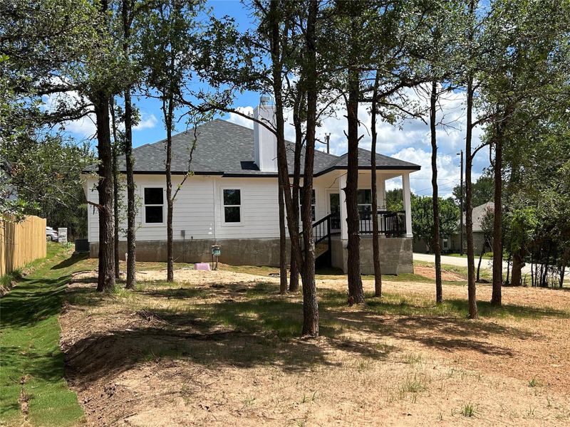 Exterior details and patio area of a home in , Bastrop (Image 23). Exterior details and patio area of a home in , Bastrop (Image 23).