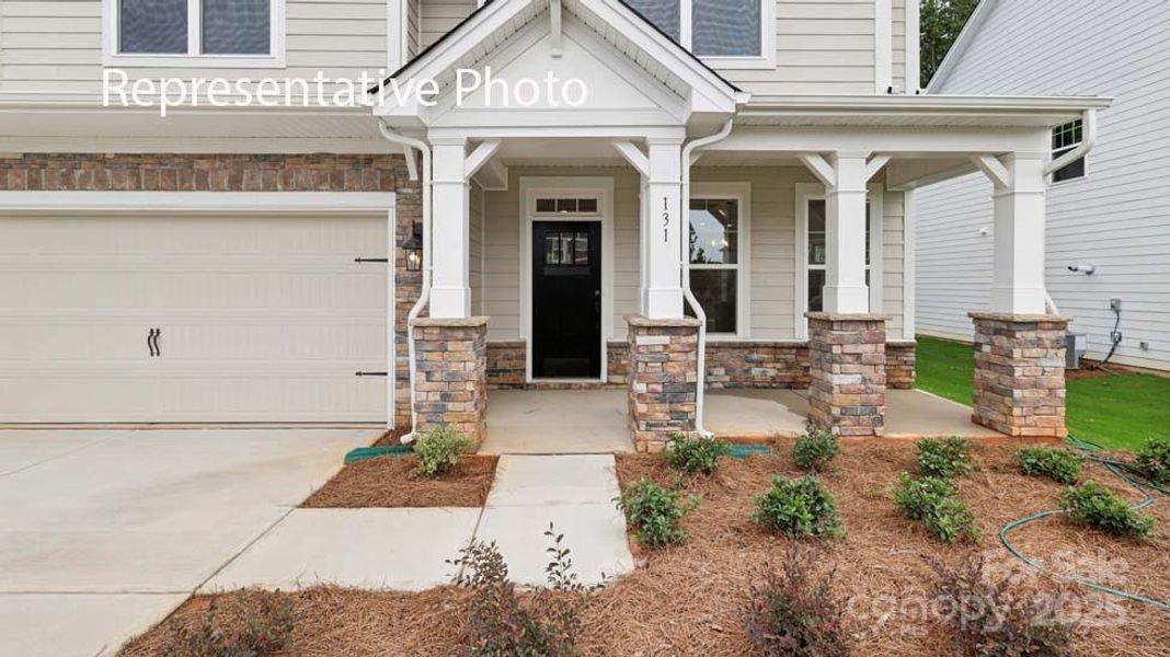 Exterior details and patio area of a home in Sanctuary at Southgate, Indian Trail (Image 3). Exterior details and patio area of a home in Sanctuary at Southgate, Indian Trail (Image 3).