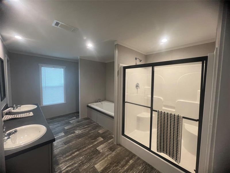 Furnished interior view inside a new home in , Pelican Bay (Image 7).