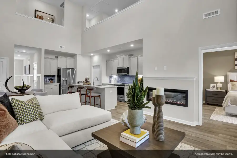 Furnished interior view inside a new home in Avenue One, Castle Hayne (Image 14). Furnished interior view inside a new home in Avenue One, Castle Hayne (Image 14).