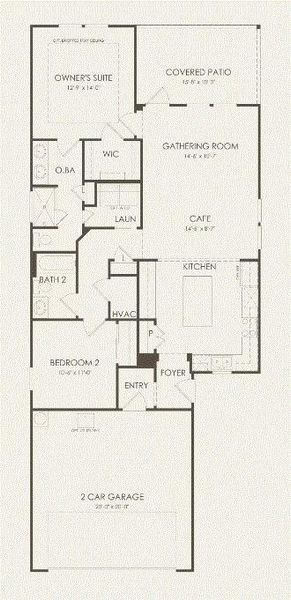 Del Webb Homes, Alpine floor plan