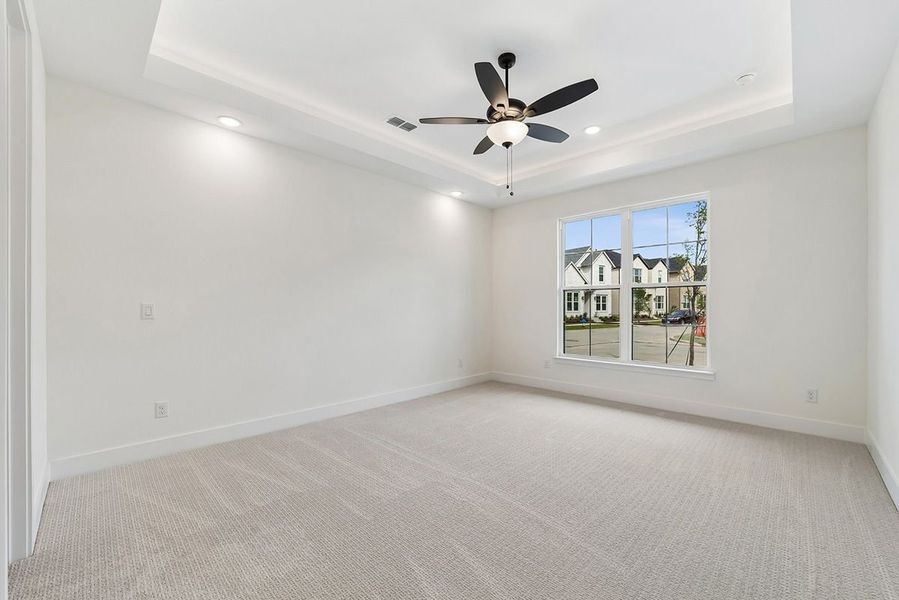 Representative furnished interior of a home built from the Leona by Landon Homes in Fields - East Village, Frisco (Image 17).