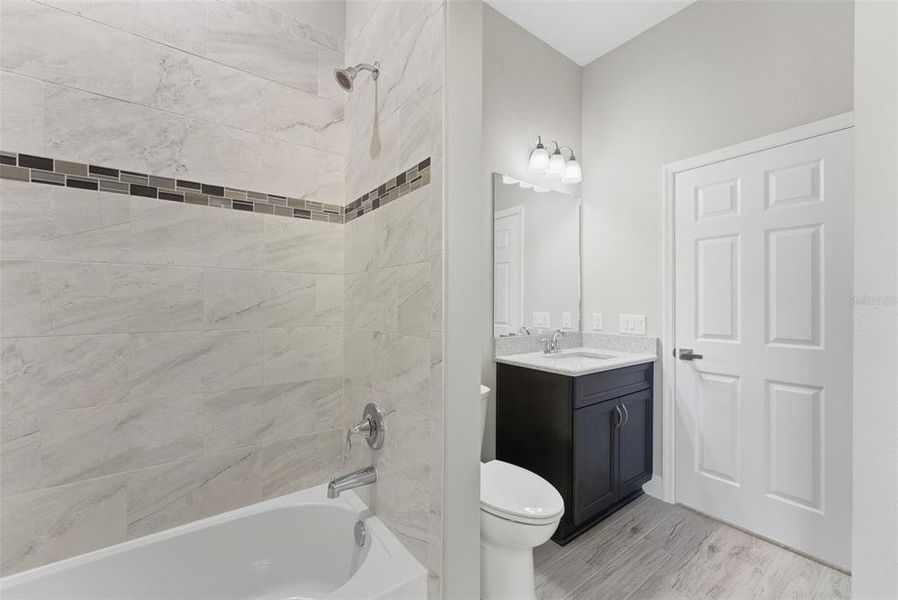 Furnished interior view inside a new home in , Citrus Springs (Image 19).