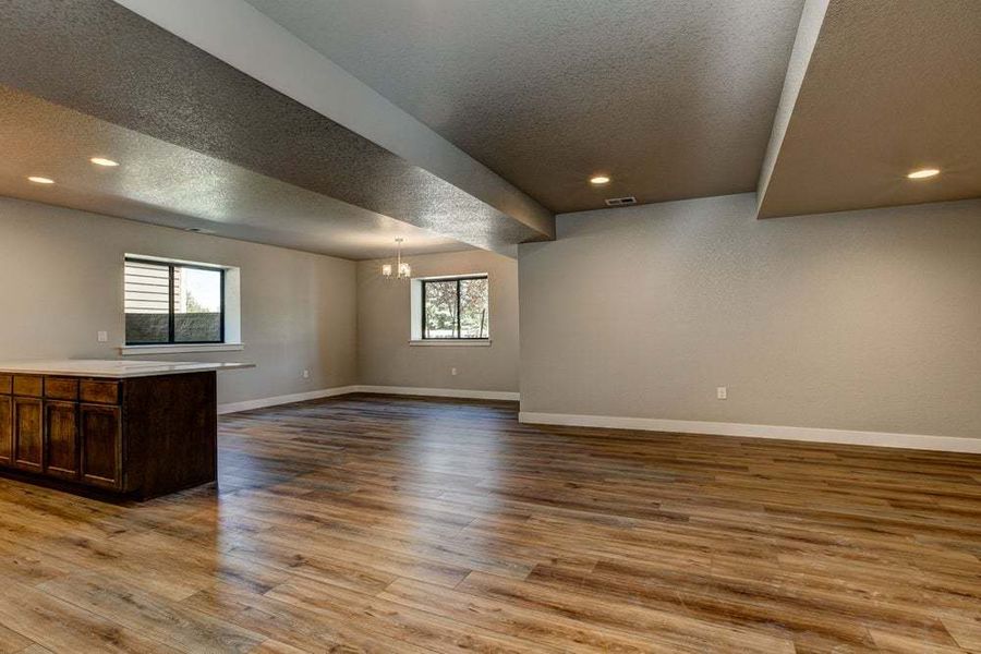 Optional Finished Basement - Not Actual Home - Finishes May Vary