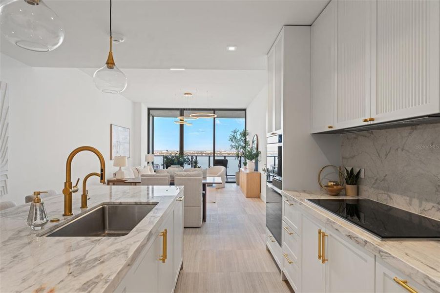 Furnished interior view inside a new home in , Tampa (Image 41).