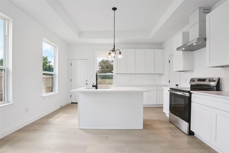 Furnished interior view inside a new home in , Bastrop (Image 6). Furnished interior view inside a new home in , Bastrop (Image 6).