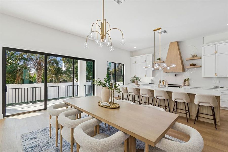 Furnished interior view inside a new home in , Tampa (Image 16).