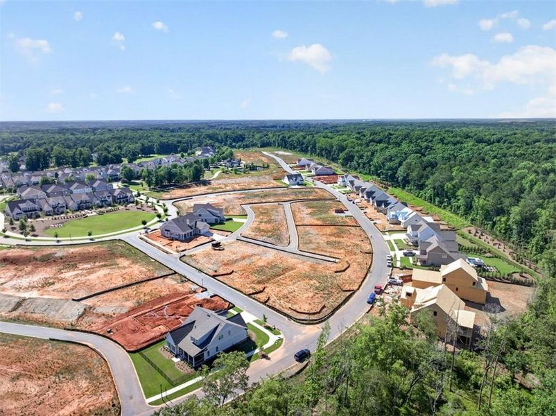 Site preparation for new homesites in , Statham (Image 20).