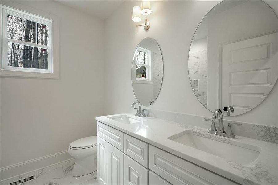 Furnished interior view inside a new home in , Calhoun (Image 11).