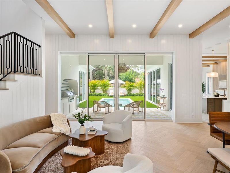 Furnished interior view inside a new home in , Winter Park (Image 48).