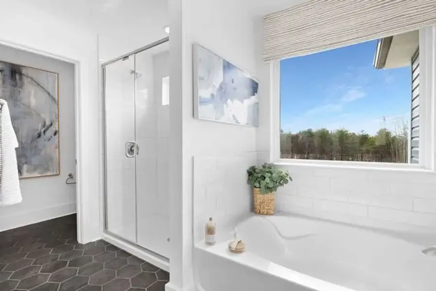 Representative furnished interior of a home built from the Jasper by True Homes in Deerwood Place, North Charleston (Image 15).