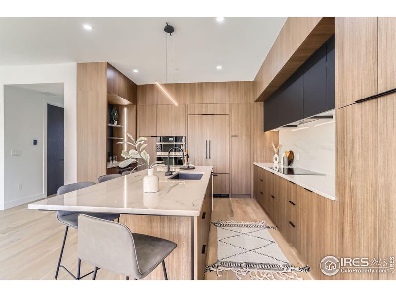 Furnished interior view inside a new home in , Boulder (Image 17).