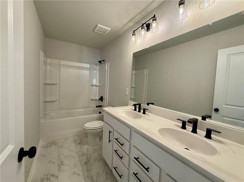 Furnished interior view inside a new home in Berkeley Mill, Cumming (Image 21).