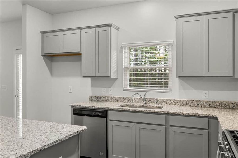 Furnished interior view inside a new home in Shoal Creek, Hampton (Image 3).